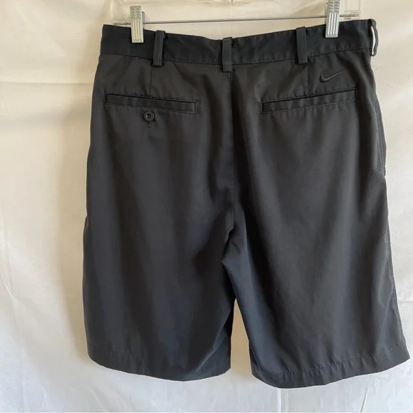 NIKEGolf Dri-Fit Men’s Black Shorts Flat Front Size 30 - Picture 2 of 11